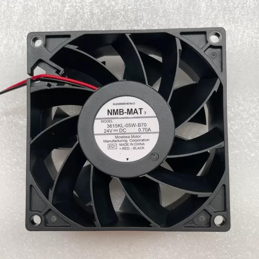 3615KL-05W-B70-EQ1 NMB-MAT 24VDC 92x92x38mm Axial Fan