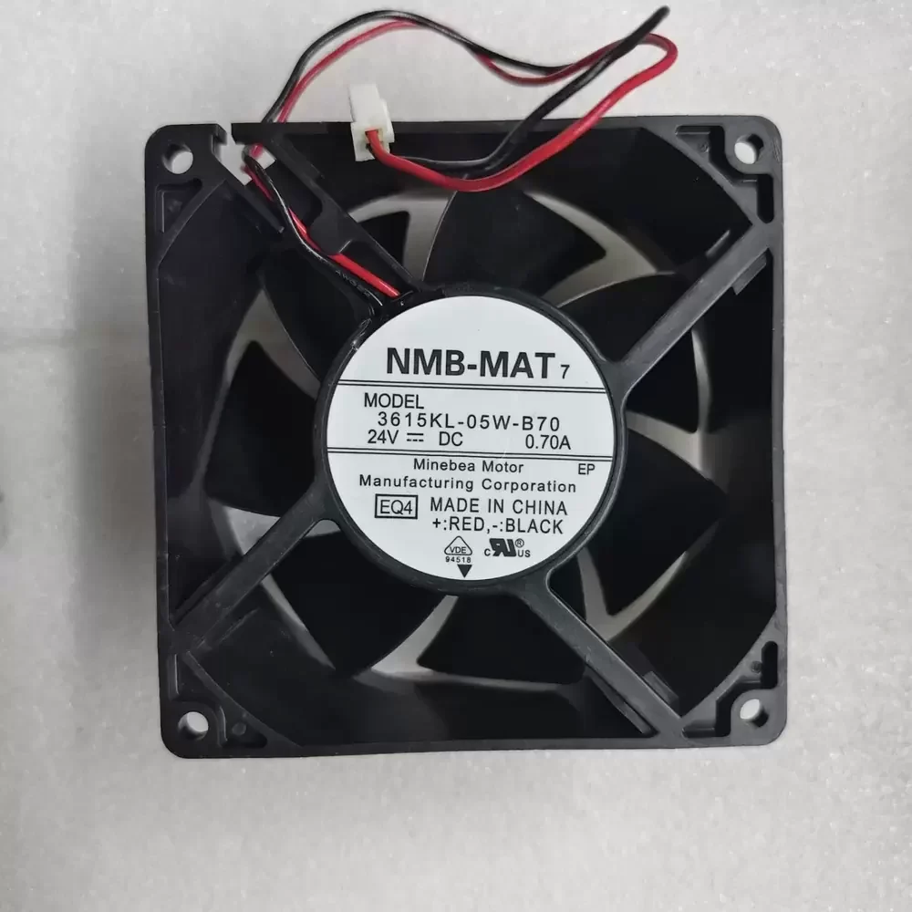 3615KL-05W-B70-EQ4 NMB-MAT 24VDC 92x92x38mm Axial Fan