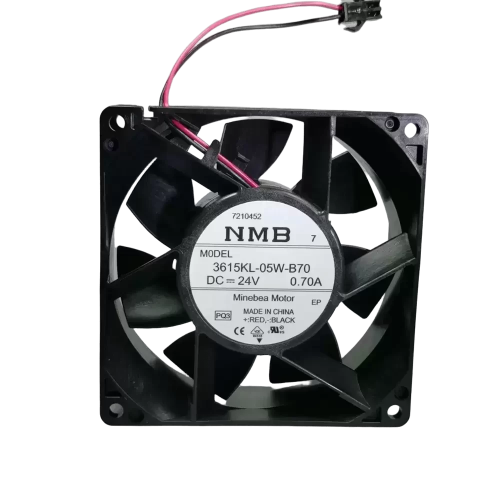 3615KL-05W-B70-PQ3 NMB-MAT 24VDC 92x92x38mm 0.70A Axial Fan