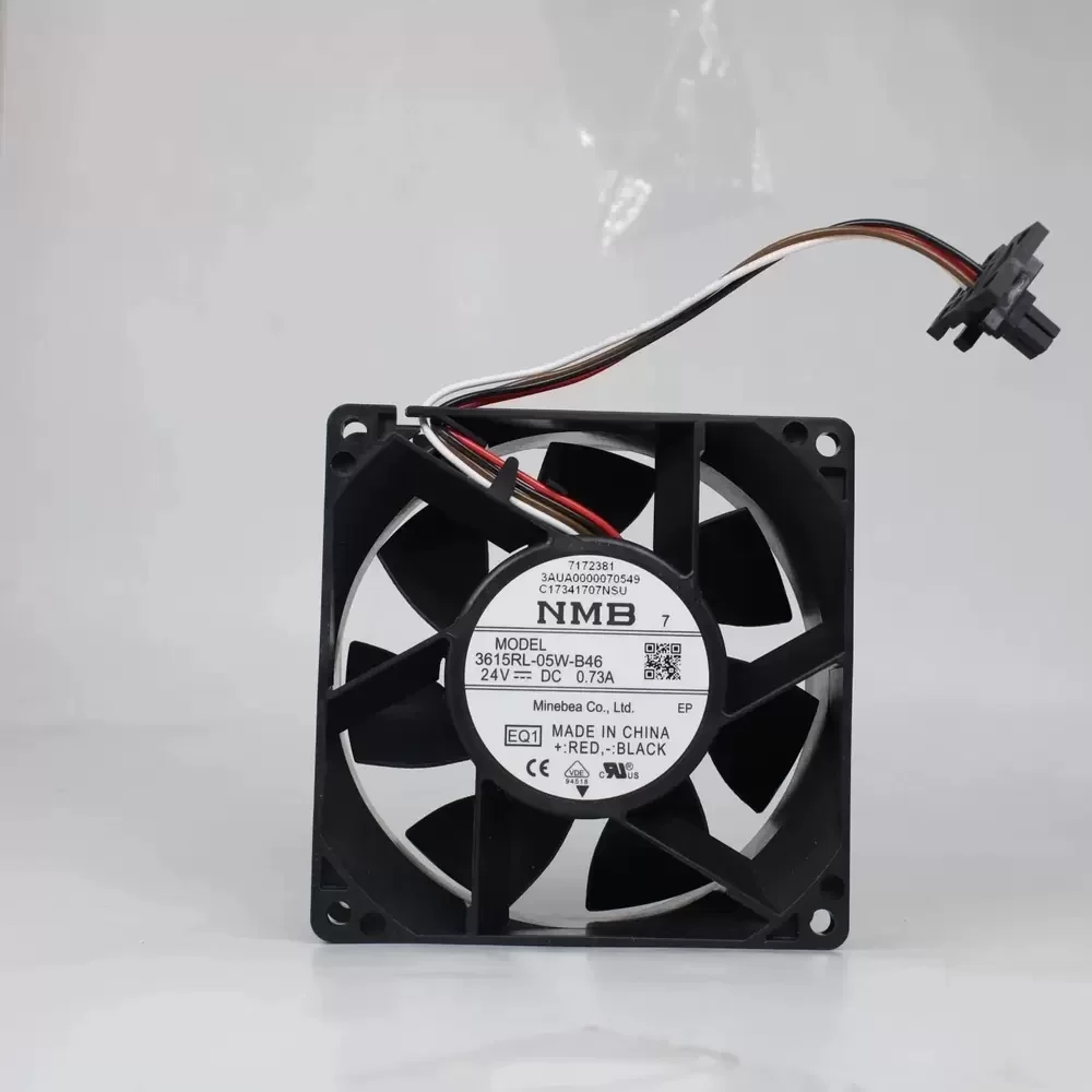 3615RL-05W-B46-EQ1 NMB 24VDC 92x92x38mm 4-Wire Axial Fan