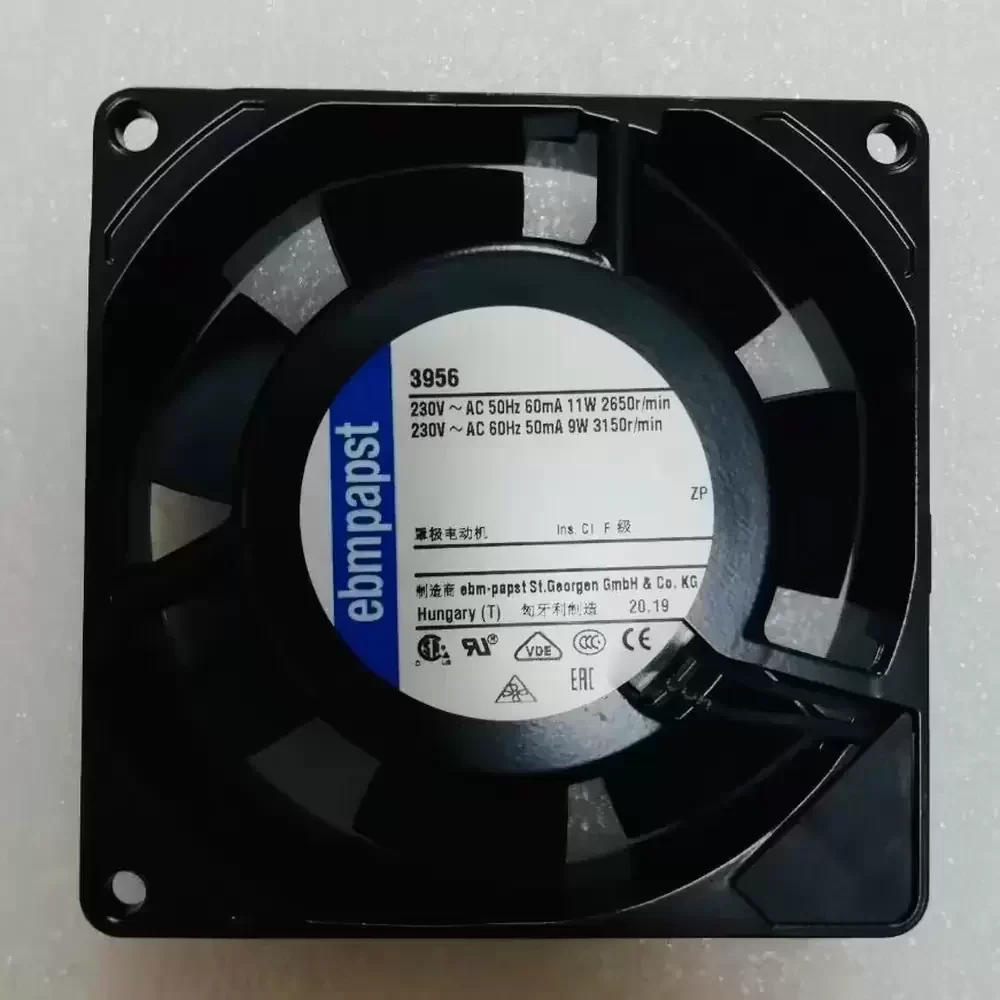 3956 ebm-papst 230VAC 92x92x25mm 3150RPM Axial Fan