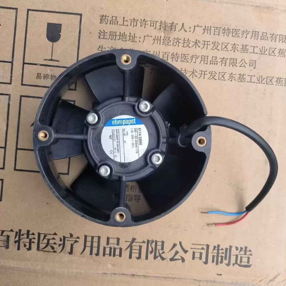 4114ENHU-180 ebm-papst 24VDC 119x119x38mm IP68 Axial Fan