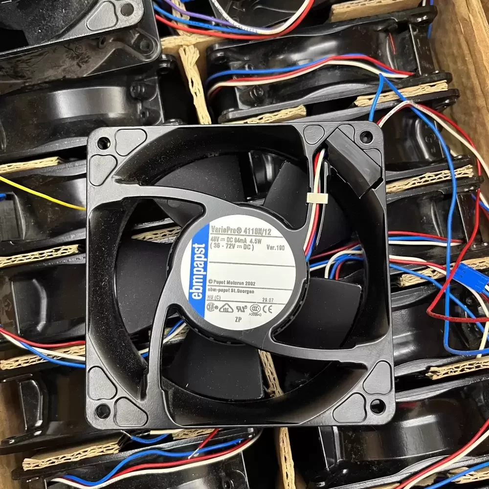4118N/12-190 ebmpapst 48VDC 119x119x38mm 4.5W Axial Fan