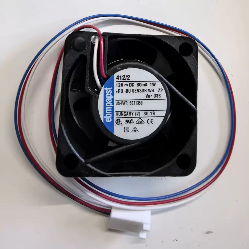 412/2 ebmpapst 12VDC 40x40x20mm 0.08A Axial Fan