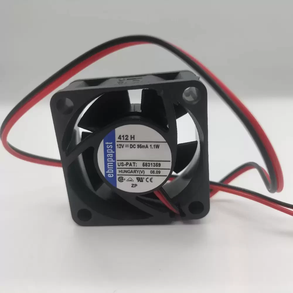 412H ebm-papst 12VDC 40x40x20mm 1.1W DC Axial Fan