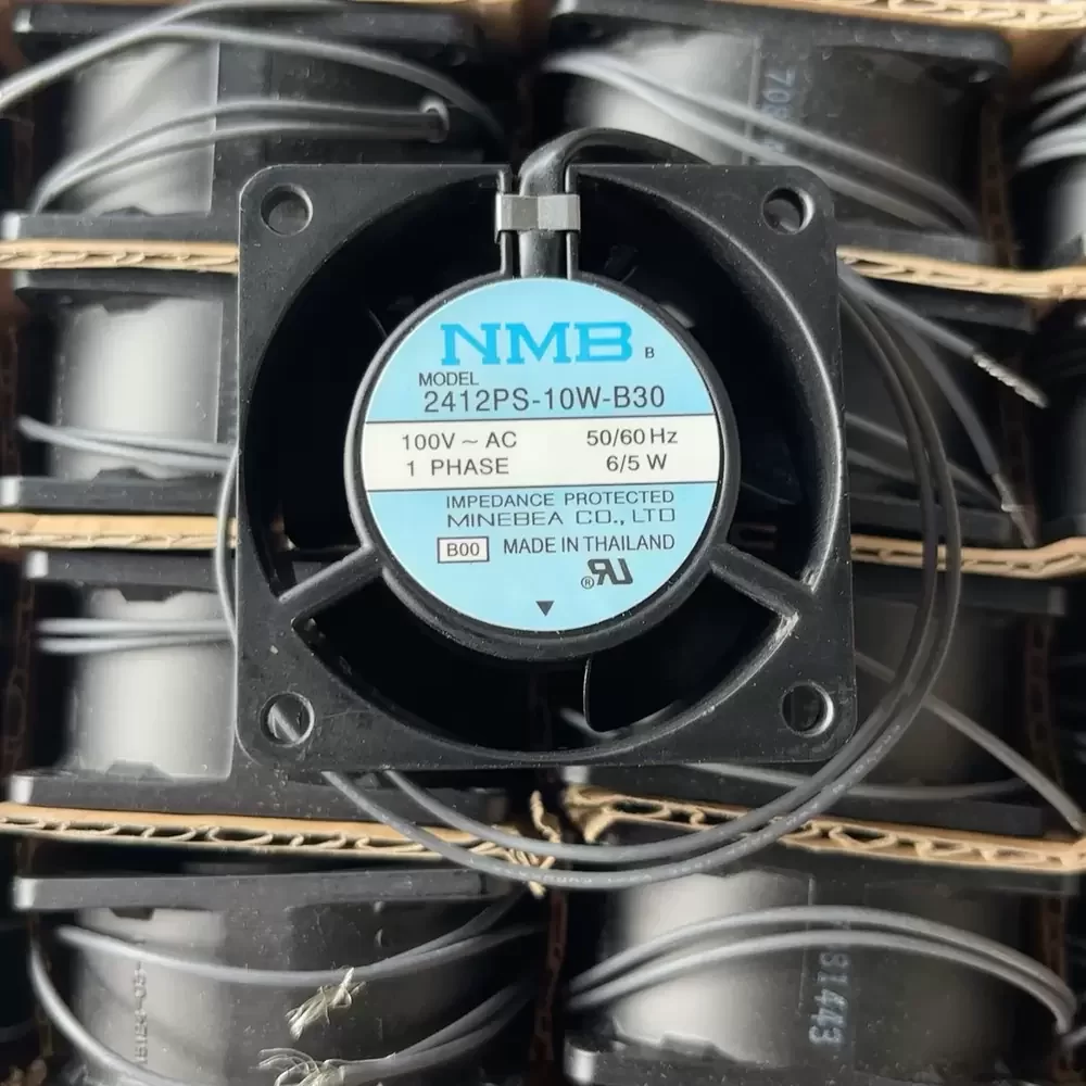 412PS-10W-B30-B00 NMB 100VAC 60x60x28mm AC Axial Fan
