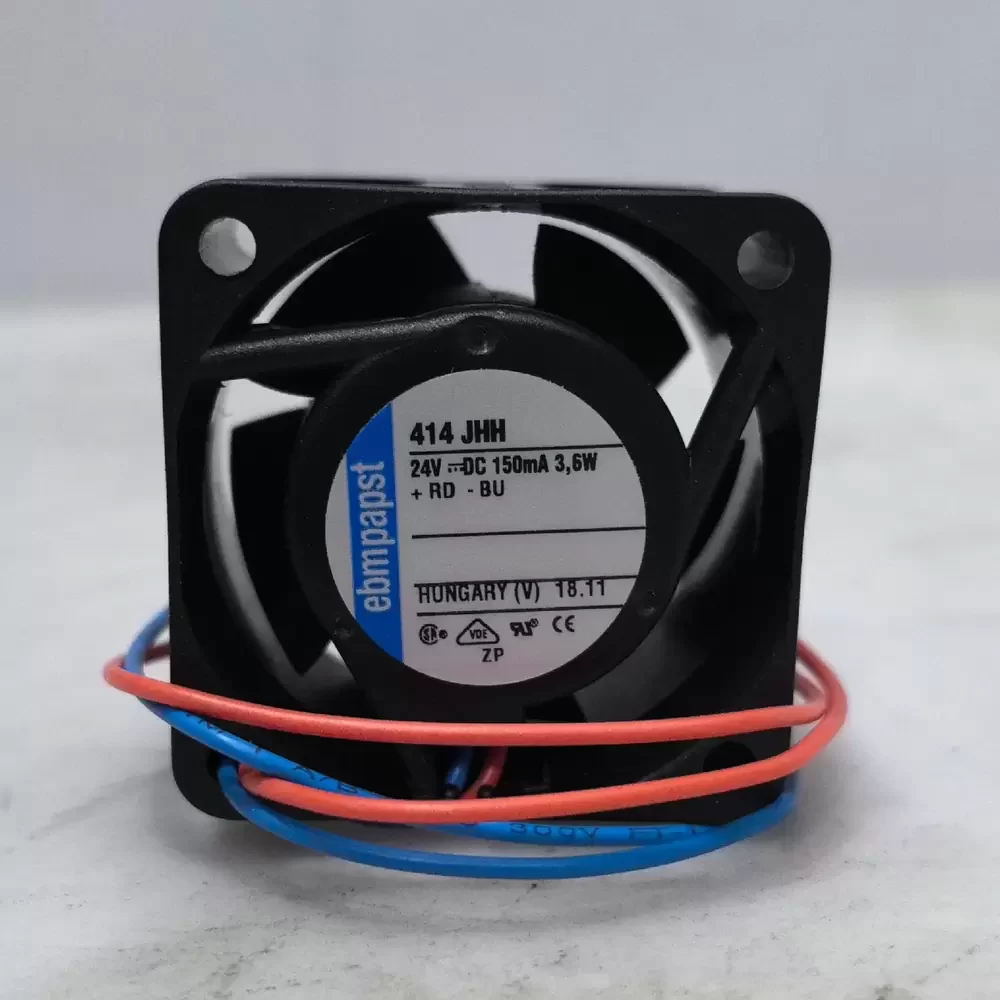 414JHH ebm-papst 24VDC 40x40x25mm 3.6W Axial Fan