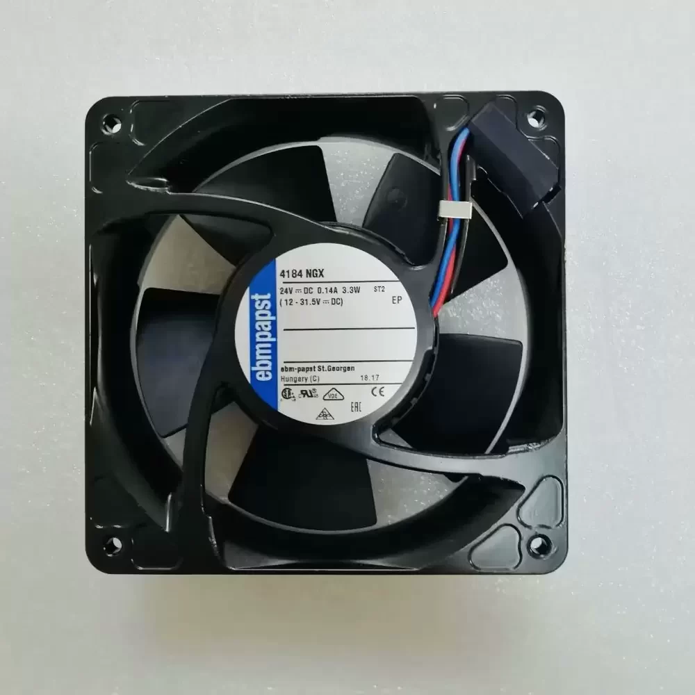 4184NGX ebmpapst 24VDC 120x120x38mm Metal Axial Fan