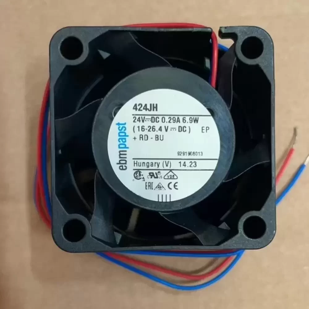 424JH ebmpapst 24VDC 40x40x25mm Compact Axial Fan
