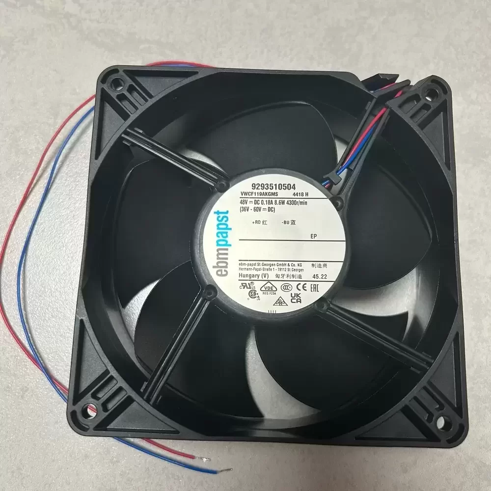 4418H ebm-papst 48VDC 119x119x38mm Cooling Axial Fan