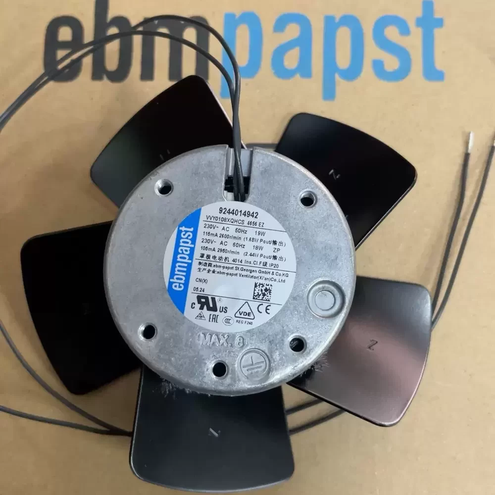 4656EZ ebm-papst 230V 19W 3600RPM High Performance AC Axial Fan