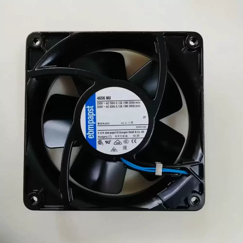 4656NU ebm-papst 230VAC 119x119x38mm Metal Axial Fan