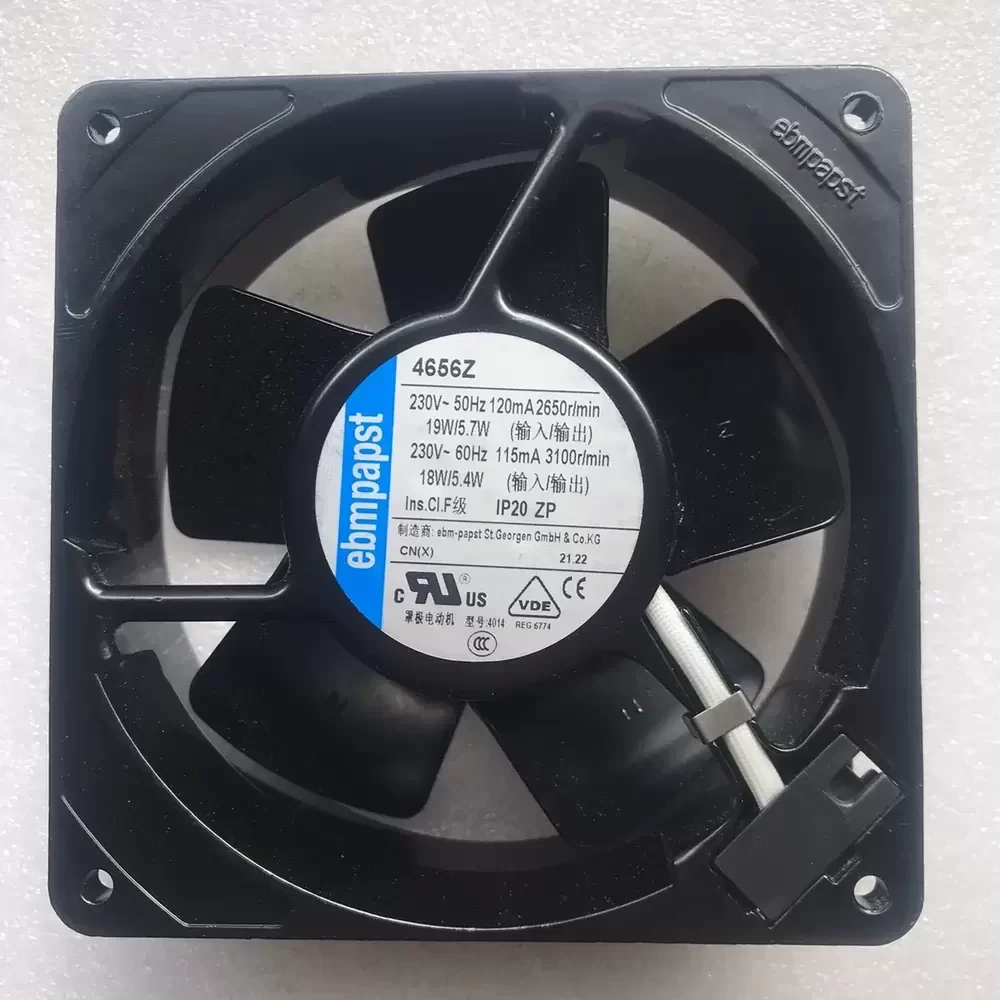 4656Z ebmpapst 230VAC 119x38mm IP20 Axial Fan