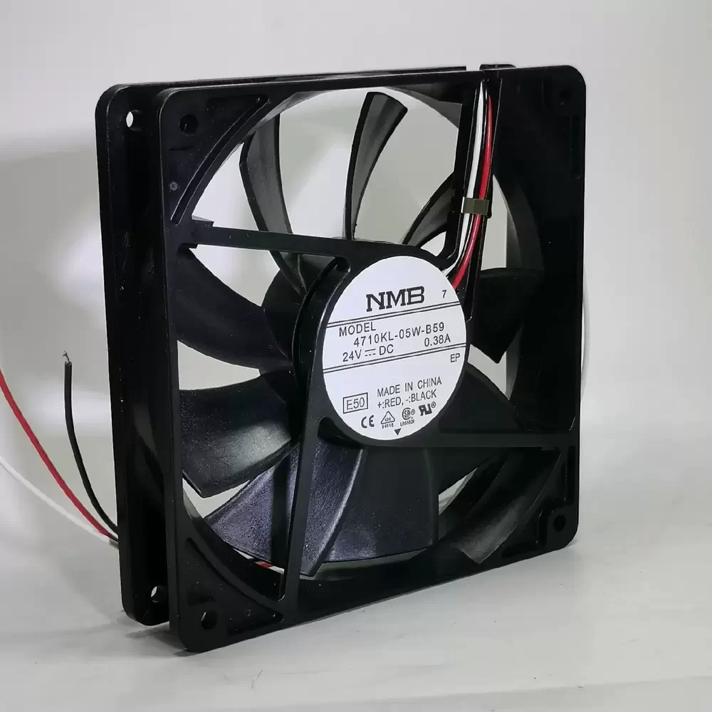4710KL-05W-B59-E50 NMB 24VDC 119x119x25mm 3-Wire Axial Fan 4710KL-05W-B59-E50 NMB 24VDC 119x119x25mm 3-Wire Axial Fan