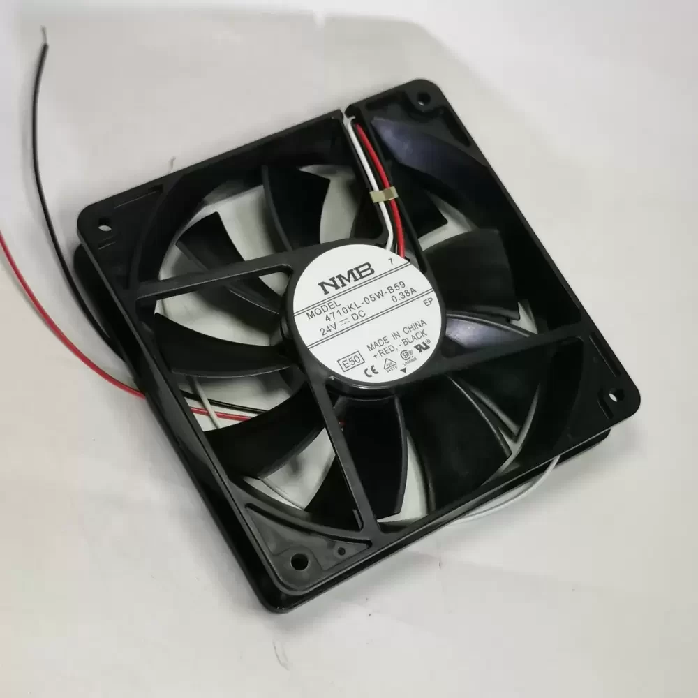 4710KL-05W-B59-E50 NMB 24VDC 119x119x25mm 3-Wire Axial Fan 4710KL-05W-B59-E50 NMB 24VDC 119x119x25mm 3-Wire Axial Fan