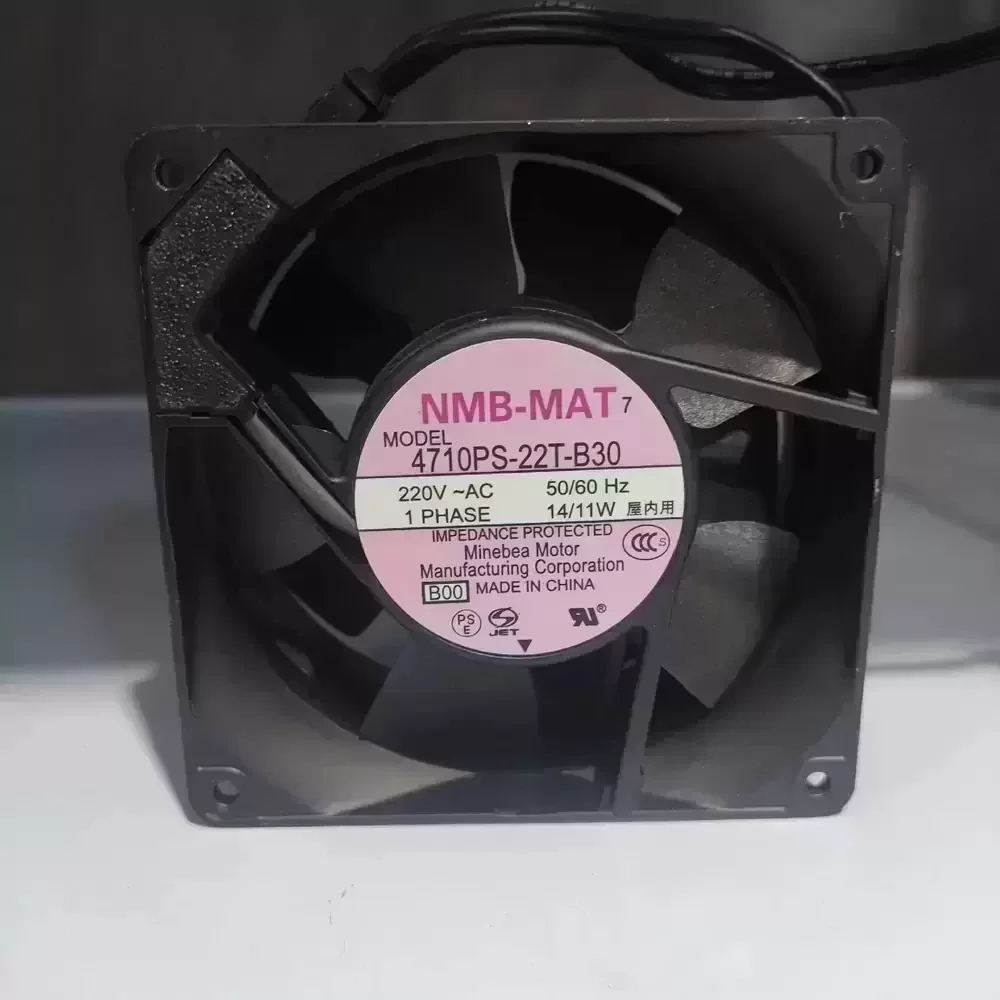 4710PS-22T-B30-B00 NMB-MAT 220VAC 119x119x25mm AC Axial Fan