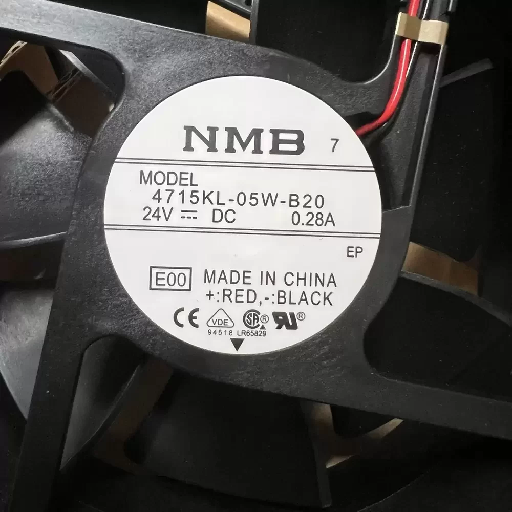 4715KL-05W-B20-E00 NMB 24VDC 120x120x38mm Axial Fan 4715KL-05W-B20-E00 NMB 24VDC 120x120x38mm Axial Fan