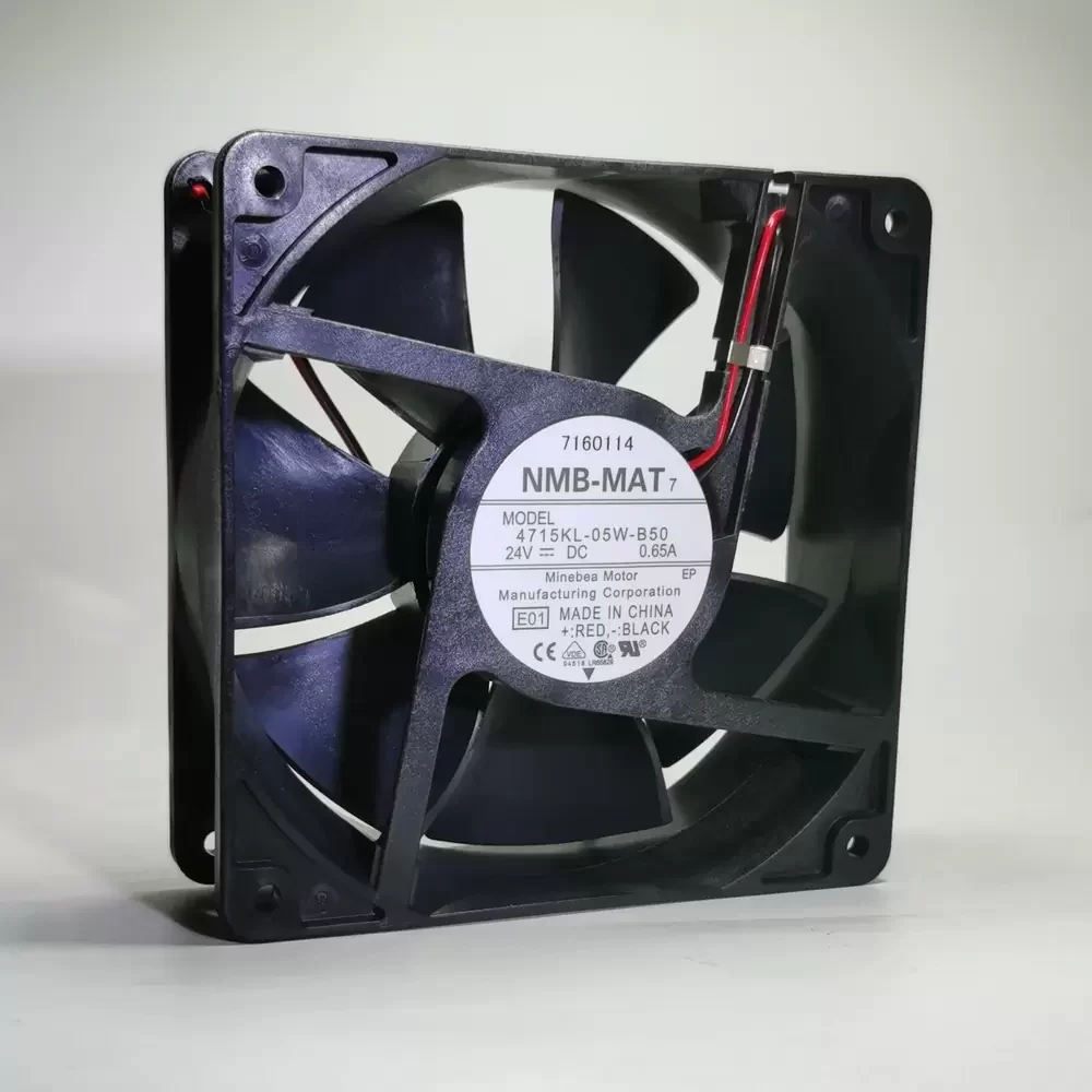 4715KL-05W-B50-E01 NMB 24VDC 120x120x38mm Axial Fan 4715KL-05W-B50-E01 NMB 24VDC 120x120x38mm Axial Fan