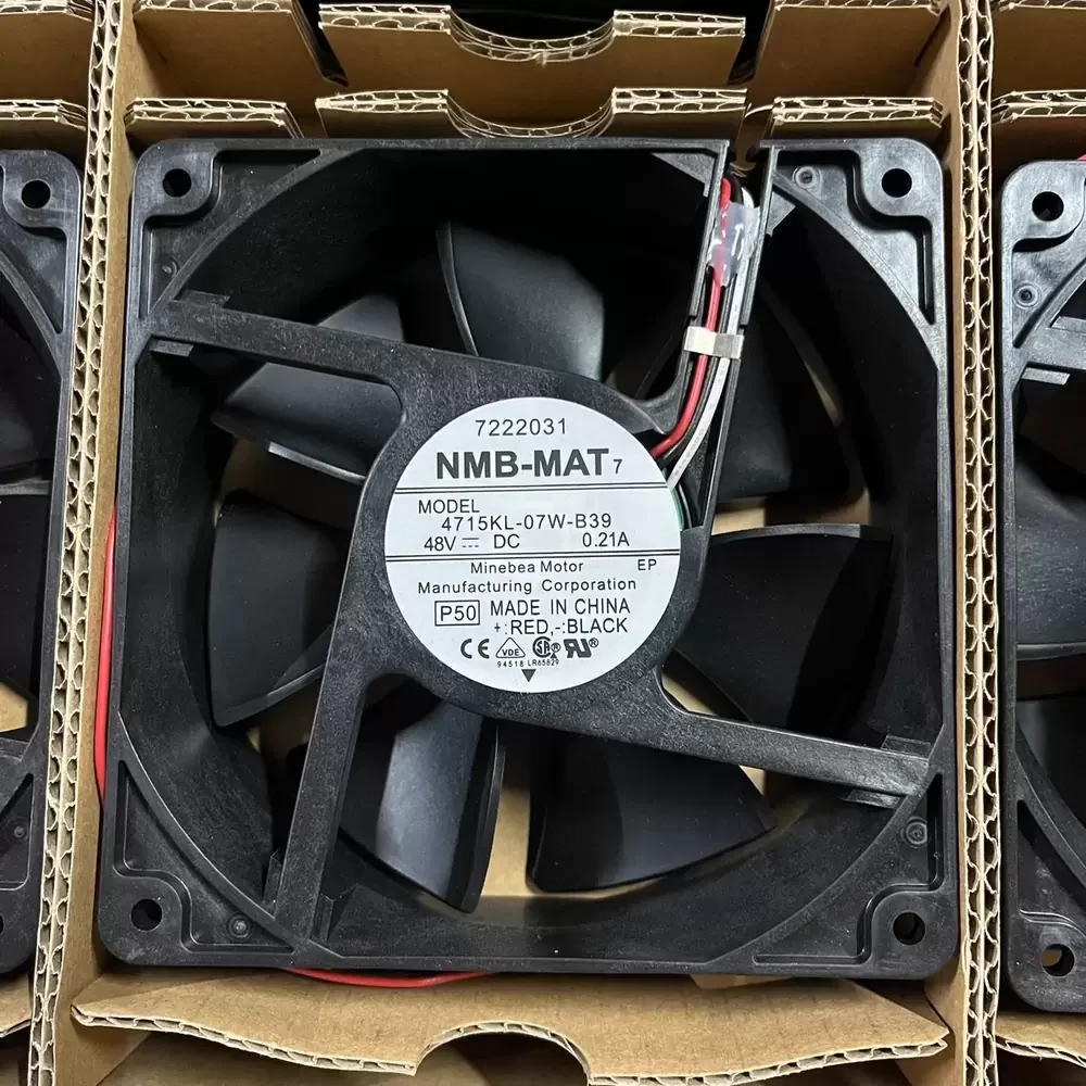 4715KL-07W-B39-P50 NMB 48VDC 120x120x38mm Axial Fan