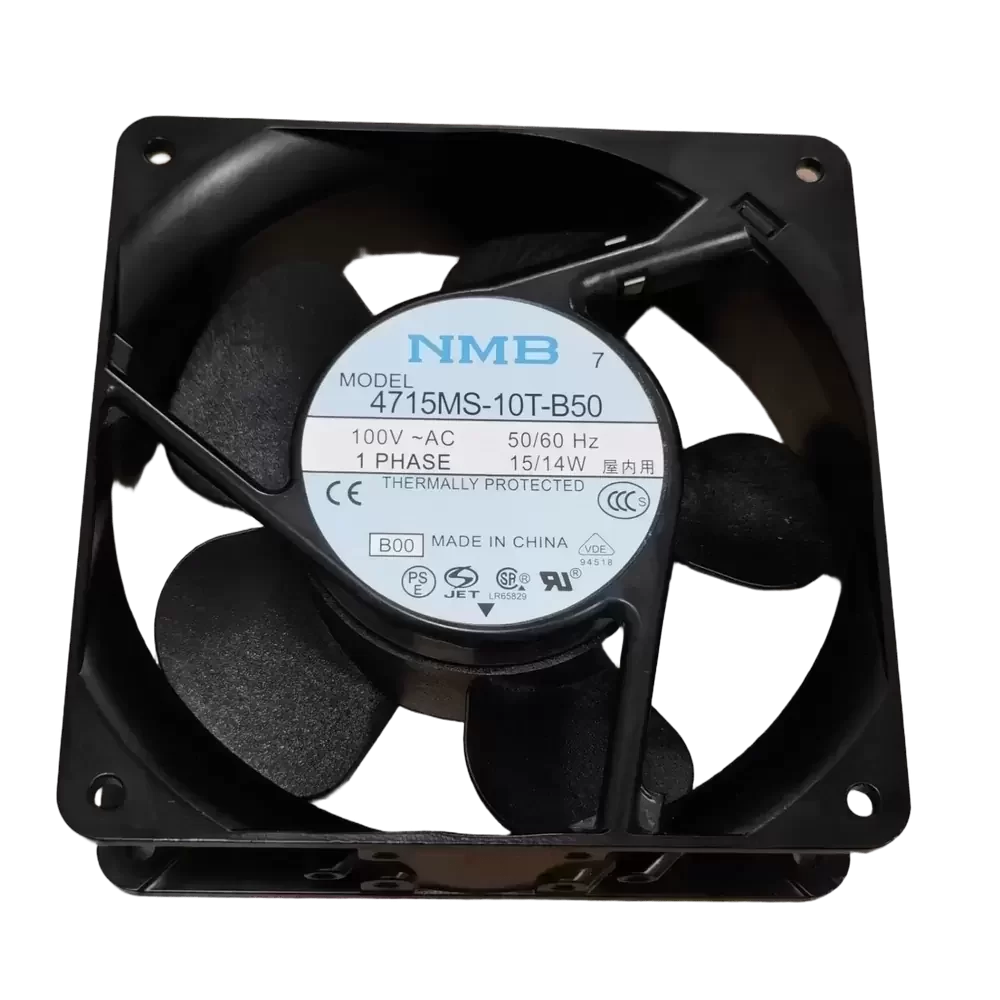 4715MS-10T-B50-B00 NMB 100VAC 120x120x38mm Axial Fan