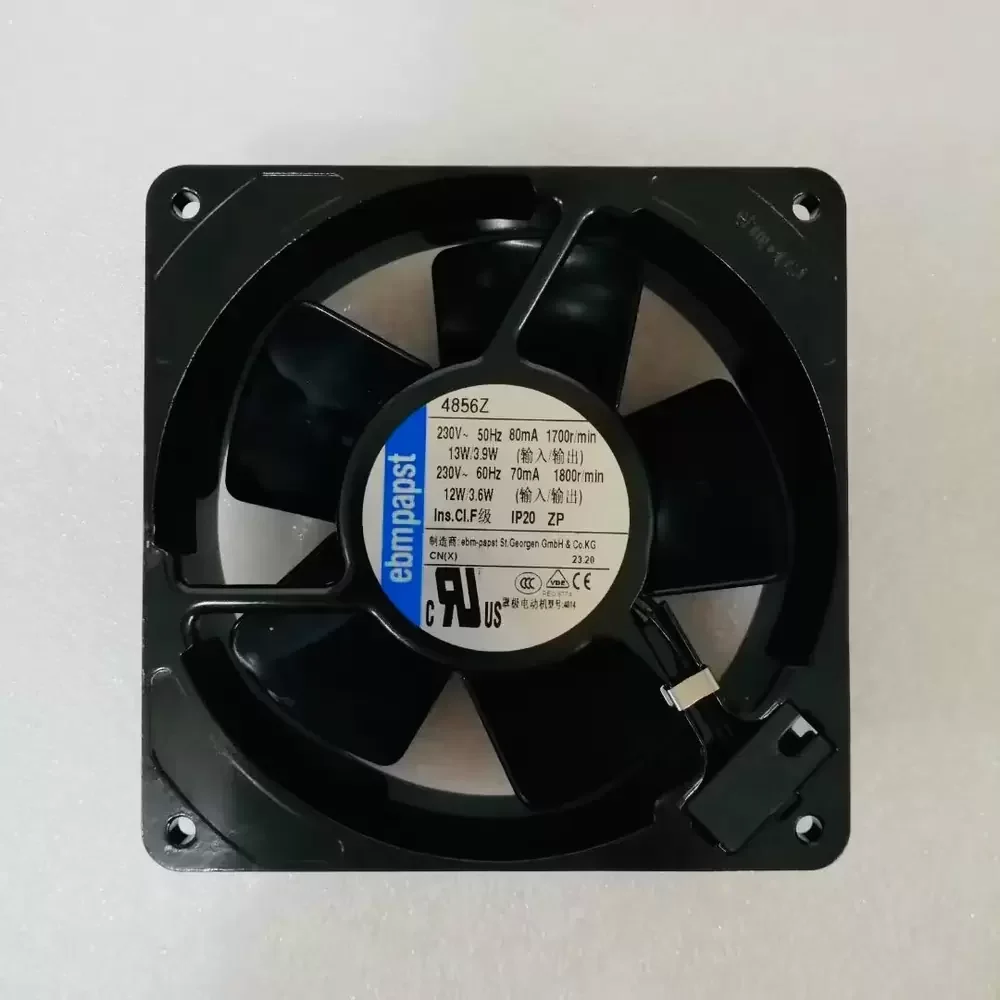 4856Z ebm-papst 230VAC 119x119x38mm Metal Axial Fan