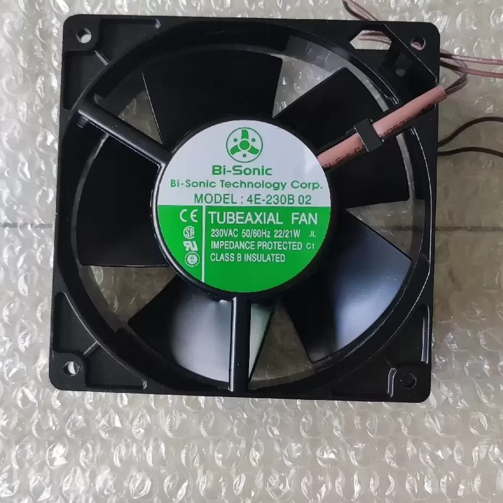 4E-230B 02 Bi-Sonic 230VAC 120x120x38mm All-Metal Axial Fan