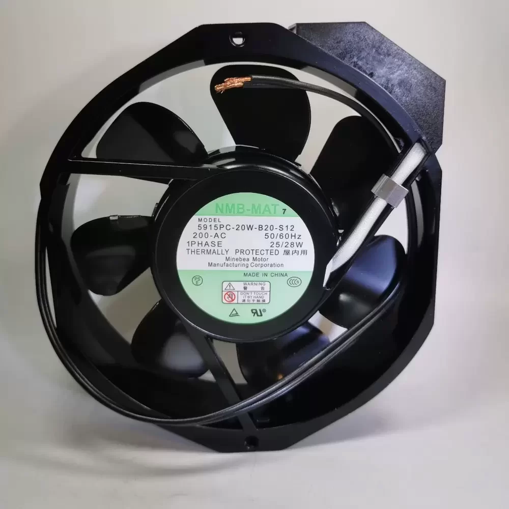 5915PC-20W-B20-S12 NMB 200VAC 172x38mm Metal Axial Fan