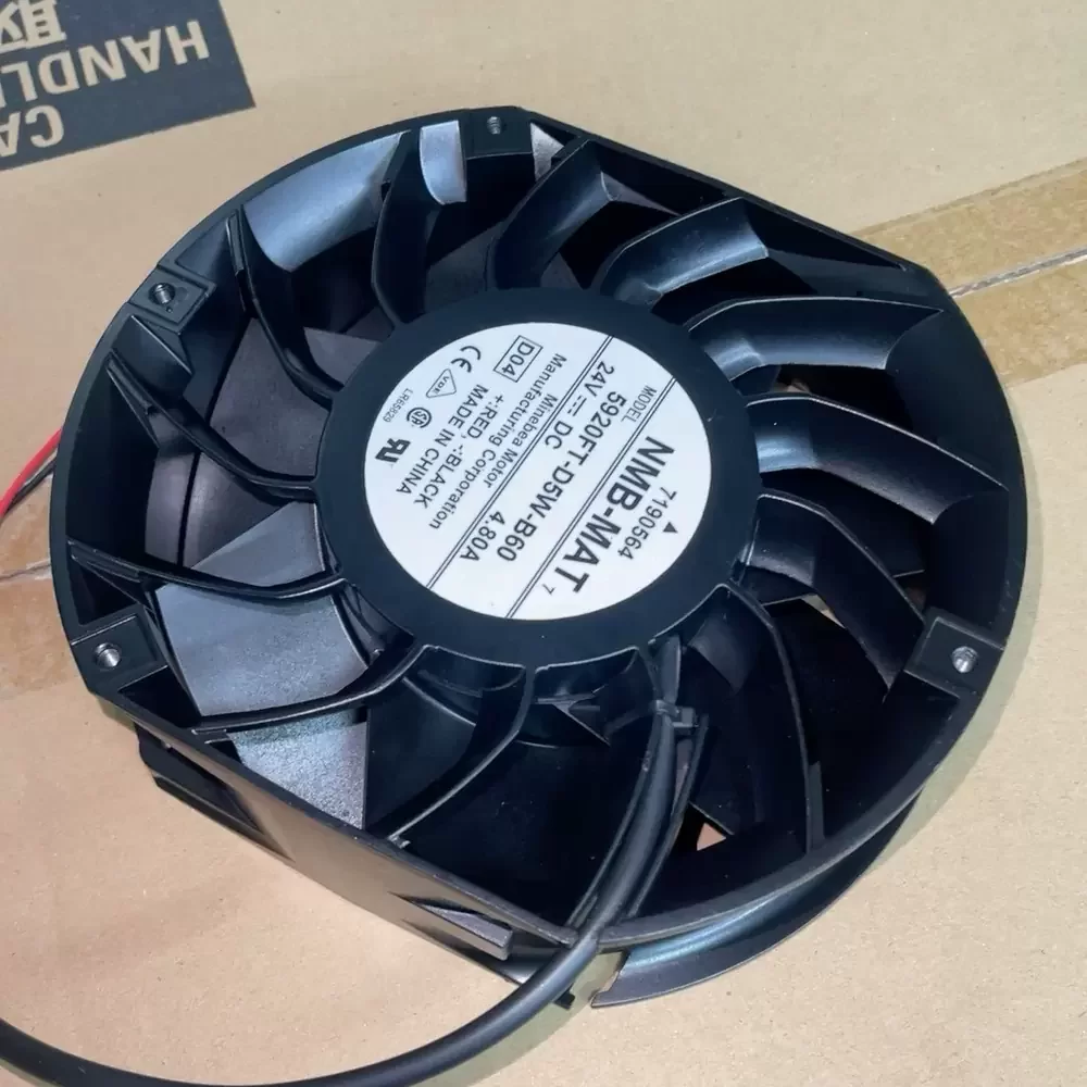 5920FT-D5W-B60-D04 NMB-MAT 24VDC 172x150mm Axial Fan 5920FT-D5W-B60-D04 NMB-MAT 24VDC 172x150mm Axial Fan