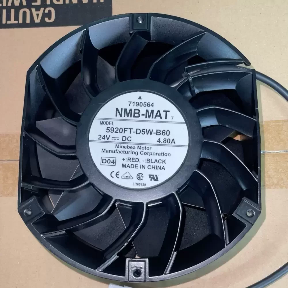 5920FT-D5W-B60-D04 NMB-MAT 24VDC 172x150mm Axial Fan