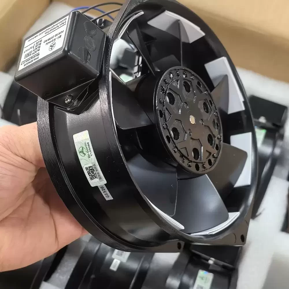 5E-230B Bi-Sonic 230VAC 172x150x55mm Metal Axial Fan 5E-230B Bi-Sonic 230VAC 172x150x55mm Metal Axial Fan