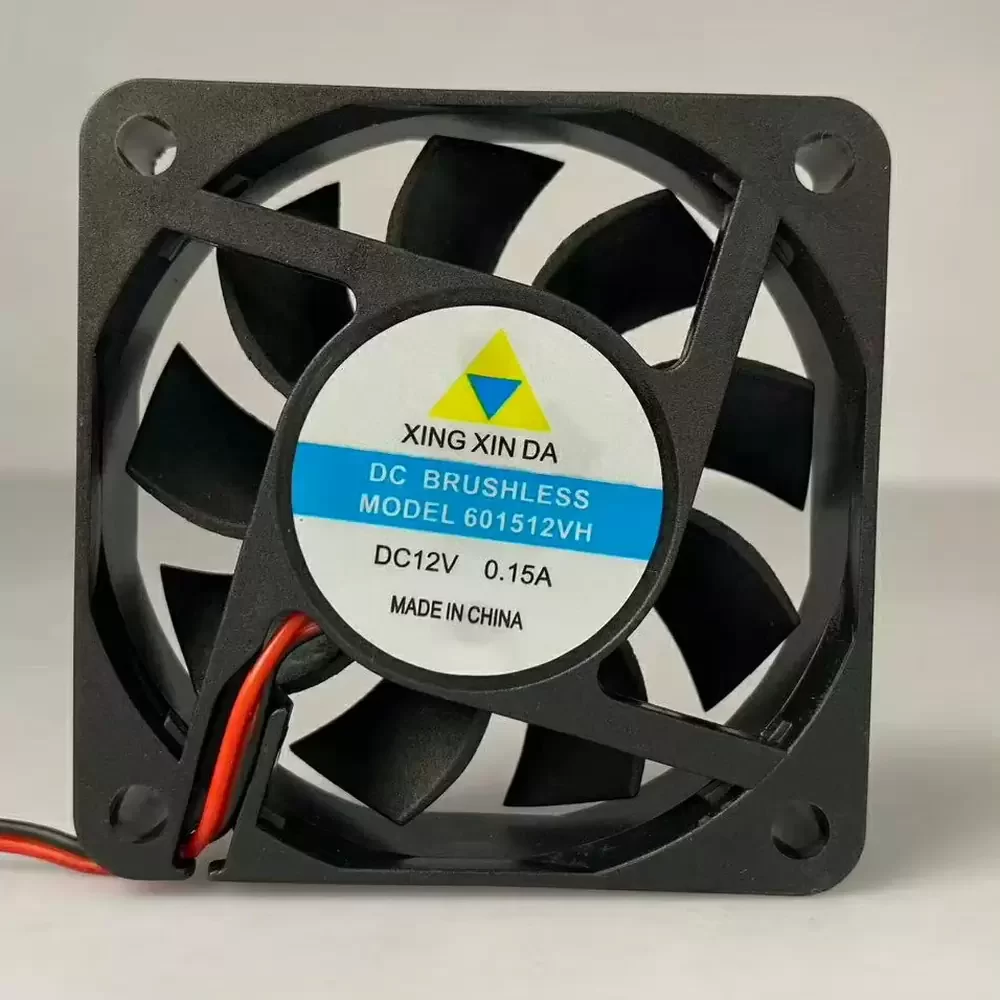 601512VH XXD 12VDC 60x60x15mm 0.15A DC Axial Fan