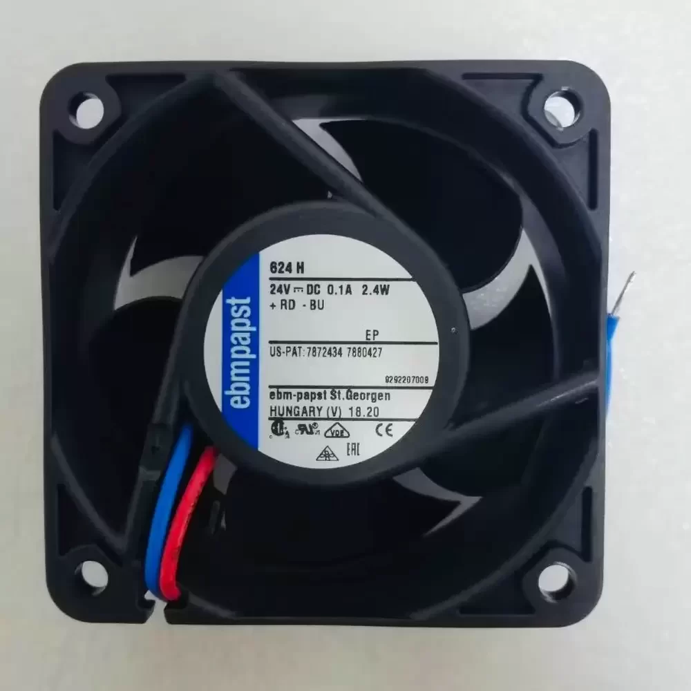 624N ebmpapst 24VDC 60x60x25mm Inverter Cooling Axial Fan