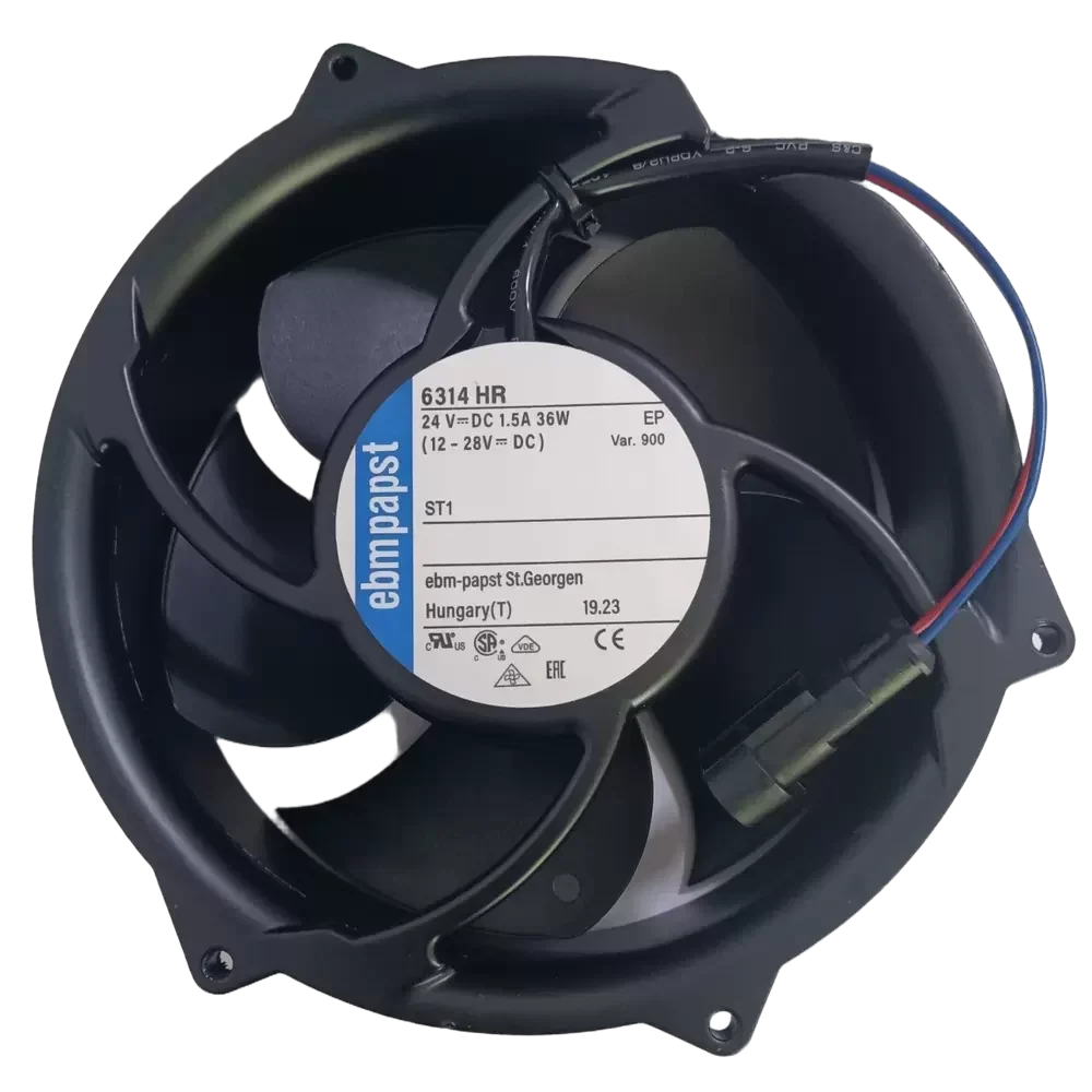 6314HR-900 ebmpapst 24VDC 172mm Industrial Axial Fan