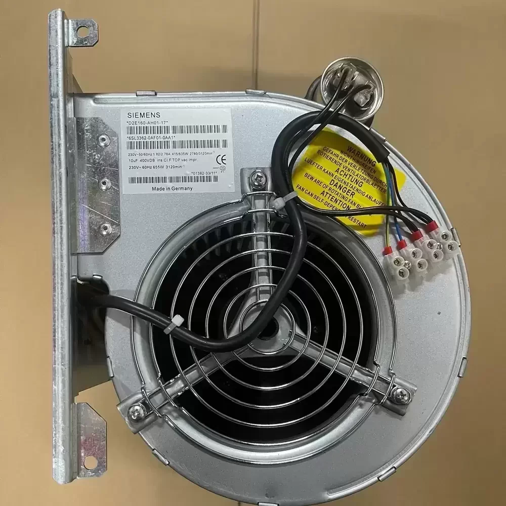6SL3362-0AF01-0AA1 Siemens 230VAC 160mm Centrifugal Blower