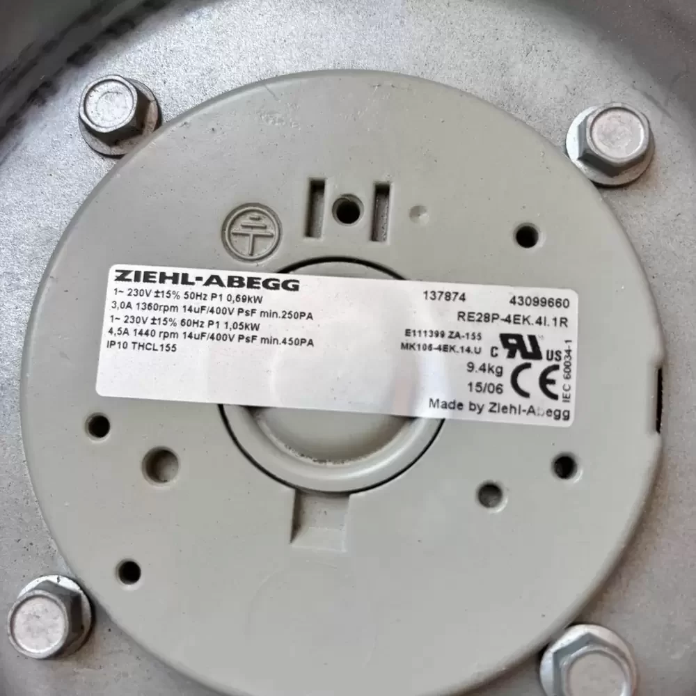 6SL3362-0AG00-0AA1 Siemens 230VAC 280mm Centrifugal Fan 6SL3362-0AG00-0AA1 Siemens 230VAC 280mm Centrifugal Fan
