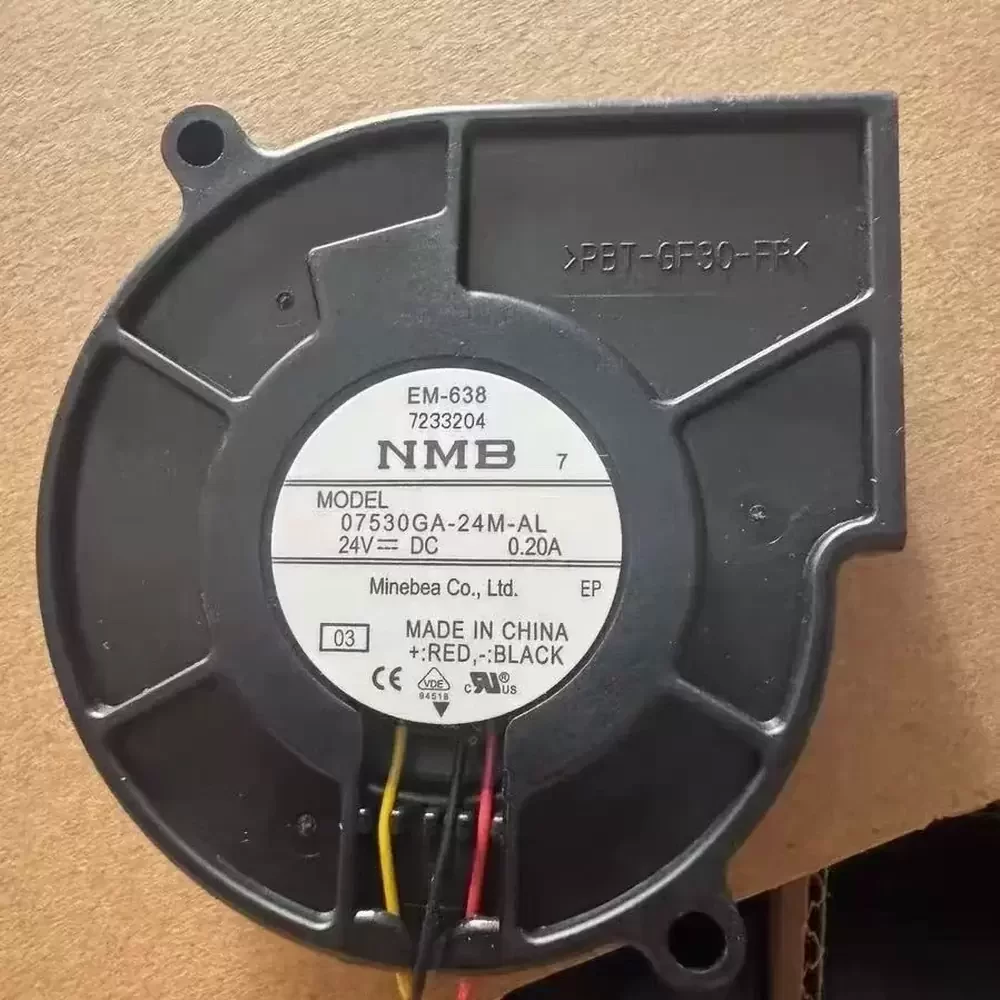 7530GA-24M-AL-03 NMB 24VDC 75x75x30mm 0.20A Blower Fan