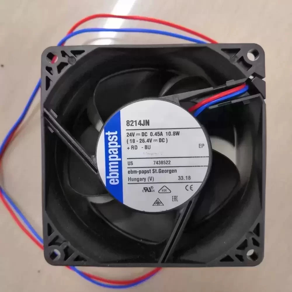 8214JN ebmpapst 24VDC 80x80x38mm Axial Fan