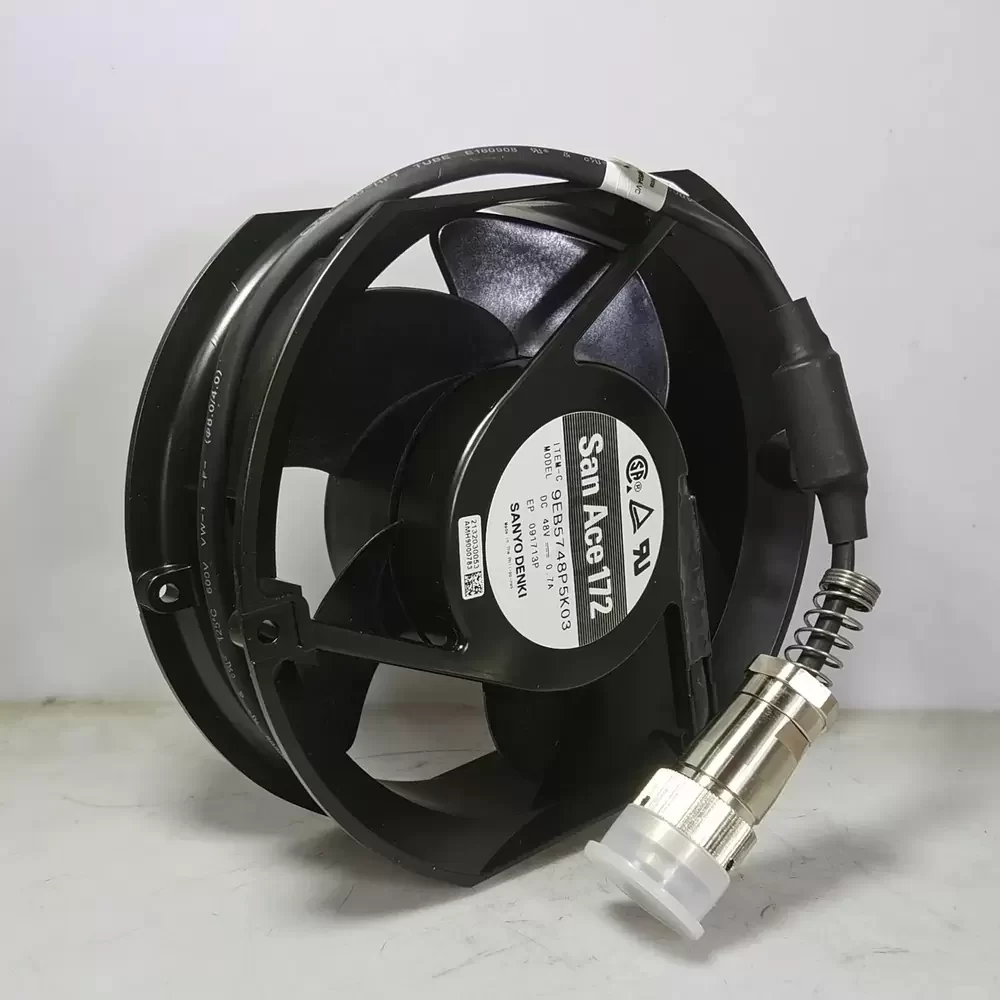 9EB5748P5K03 Sanyo Denki 48VDC 172x150x51mm IP68 Axial Fan 9EB5748P5K03 Sanyo Denki 48VDC 172x150x51mm IP68 Axial Fan