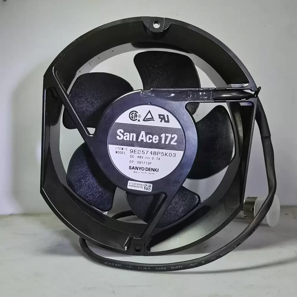 9EB5748P5K03 Sanyo Denki 48VDC 172x150x51mm IP68 Axial Fan