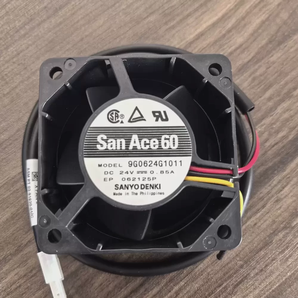 9G0624G1011 Sanyo Denki 24VDC 60x60x38mm 0.85A Axial Fan