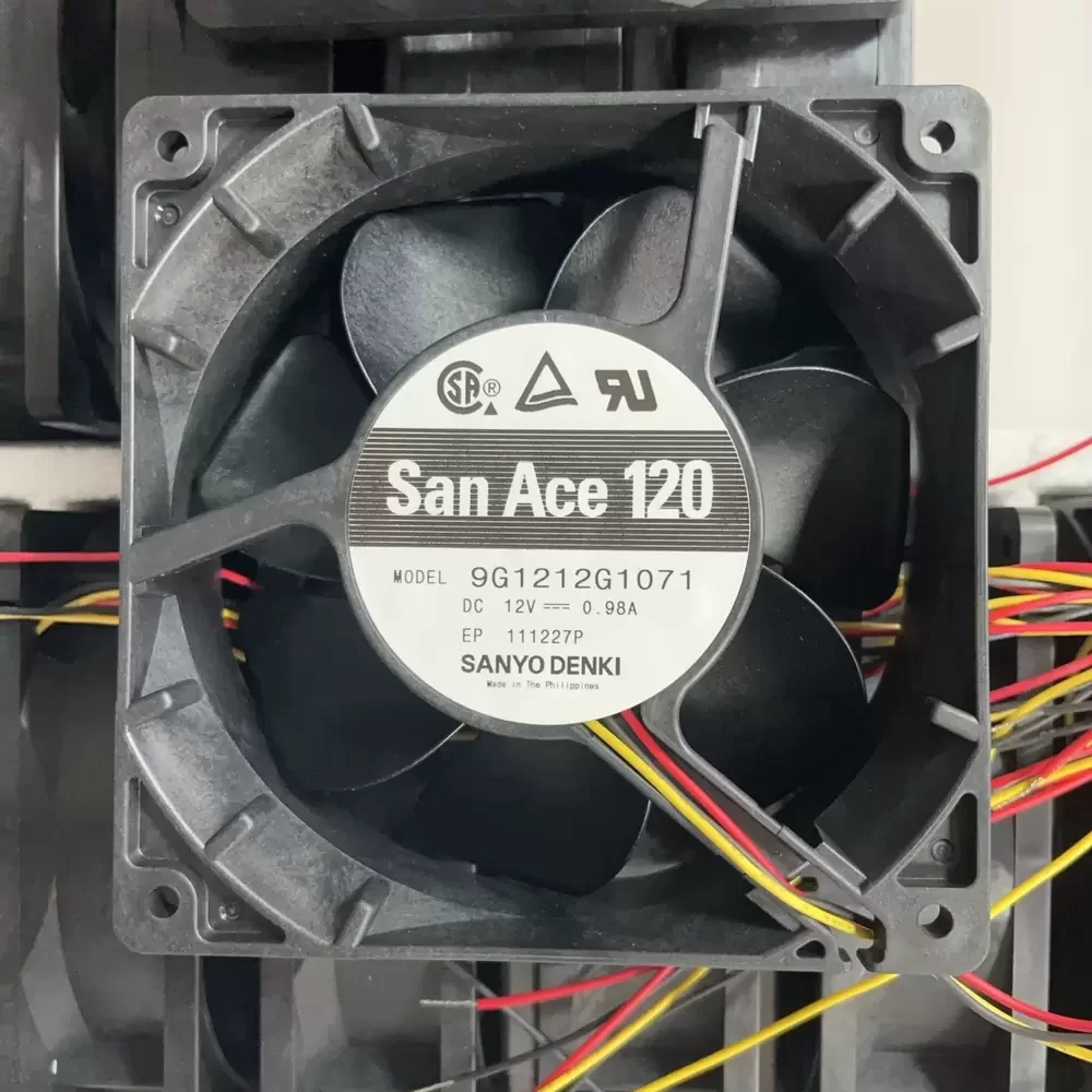 9G1212G1071 Sanyo Denki 12VDC 120x120x38mm Axial Fan