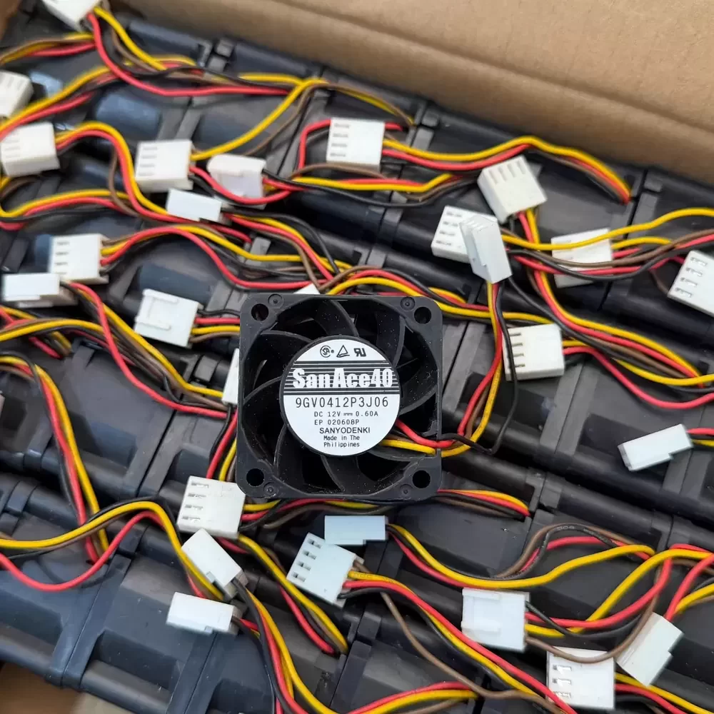 9GV0412P3J06 Sanyo Denki 12VDC 40x40x28mm PWM Axial Fan