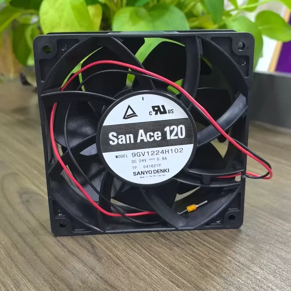 9GV1224H102 Sanyo Denki 24VDC 120mm Guide Vane Axial Fan