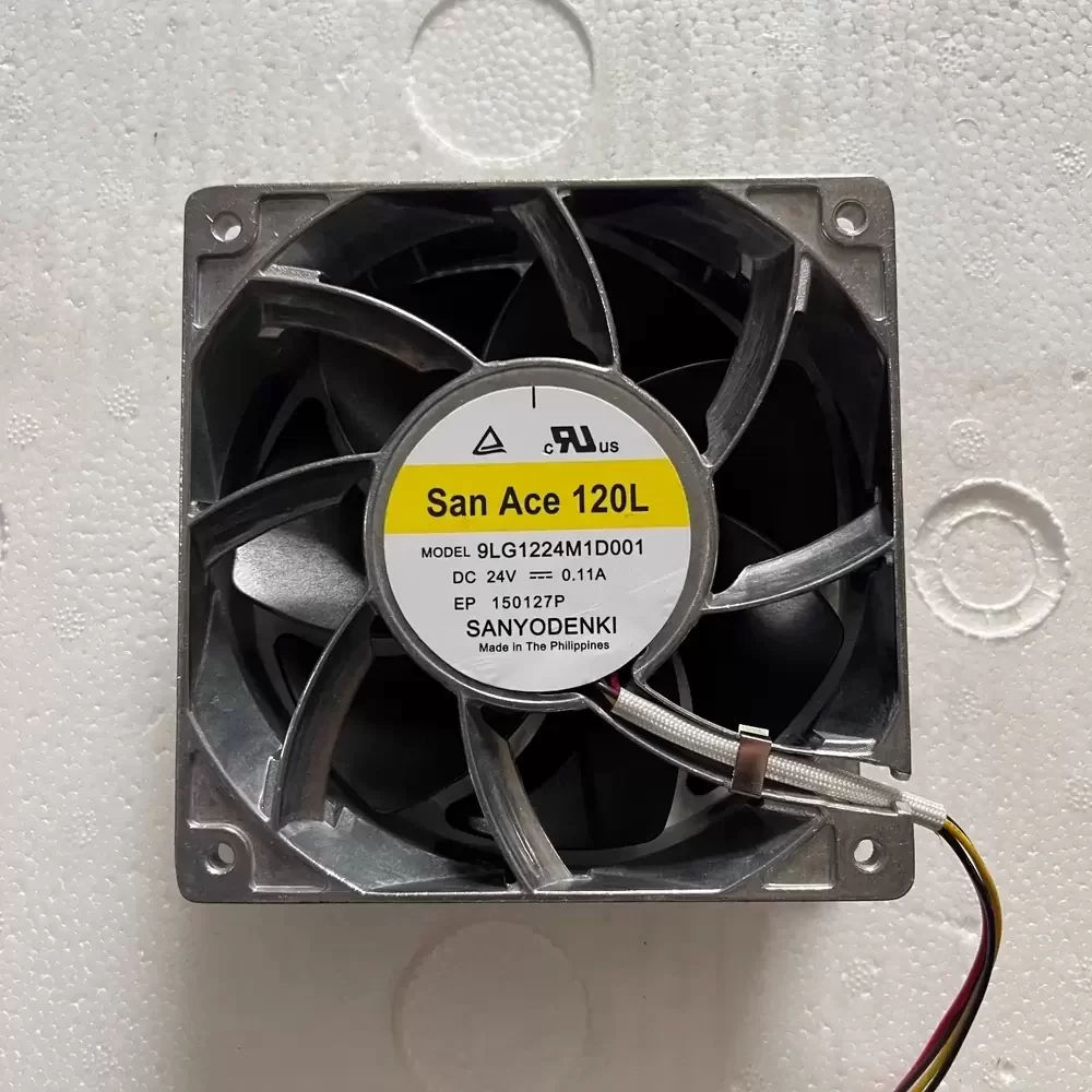 9LG1224M1D001 Sanyo Denki 24VDC 120x120x38mm Long Life Axial Fan