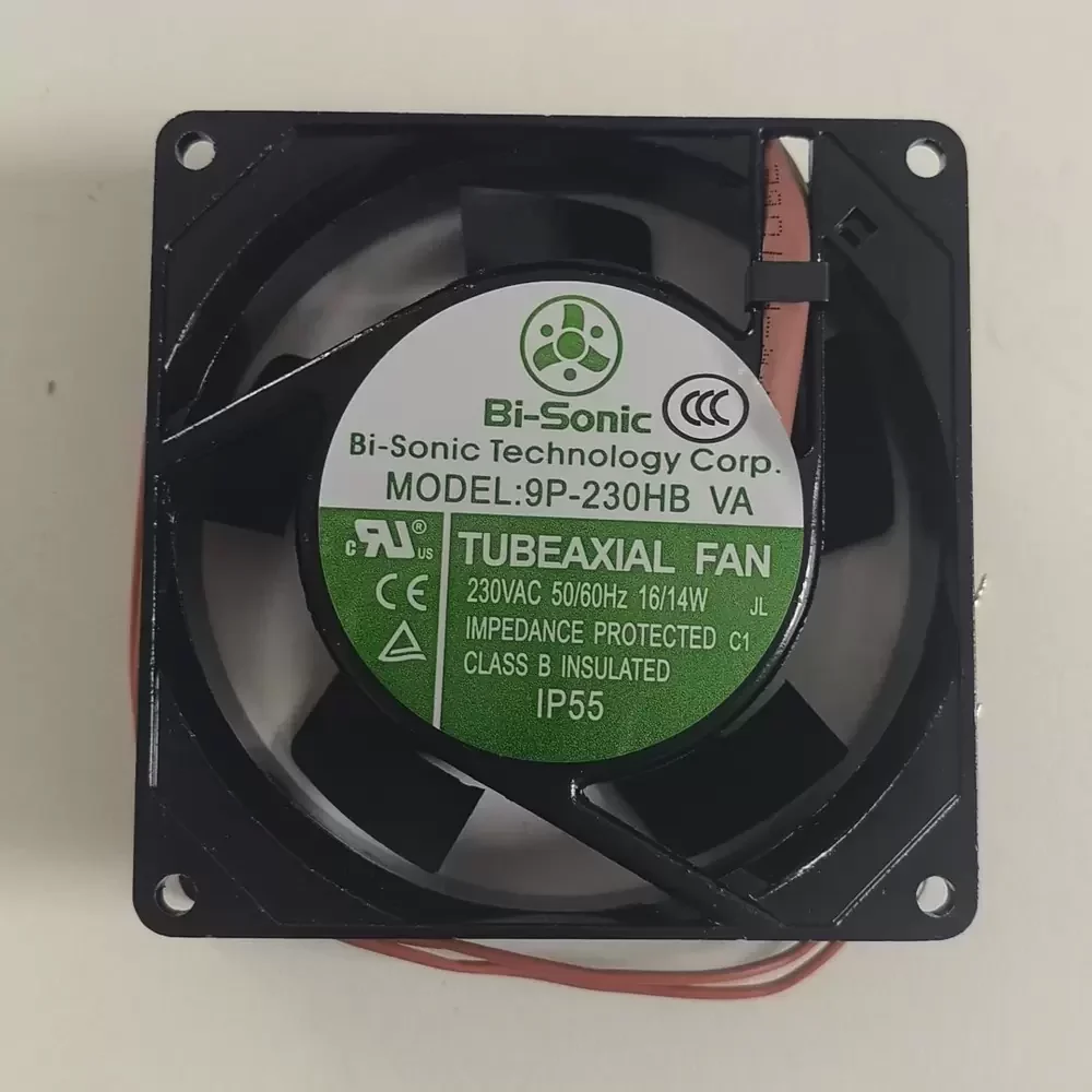 9P-230HB VA Bi-Sonic 230VAC 92x92x38mm Metal Axial Fan
