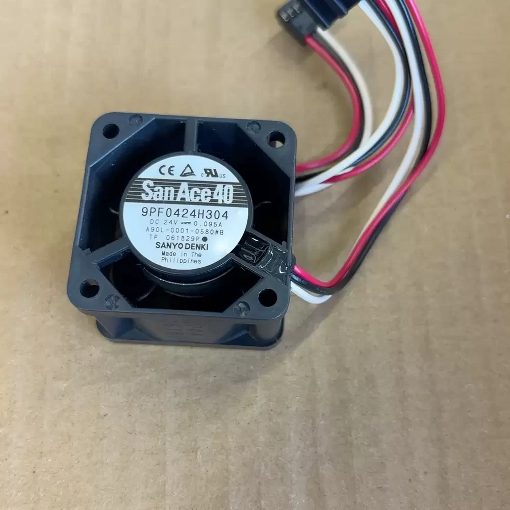 9PF0424H304 Sanyo Denki 24VDC 40x40x28mm Axial Fan 9PF0424H304 Sanyo Denki 24VDC 40x40x28mm Axial Fan