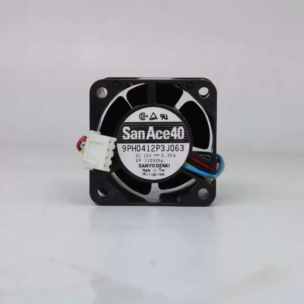 9PH0412P3J063 Sanyo Denki 12VDC 40x40x28mm PWM Axial Fan