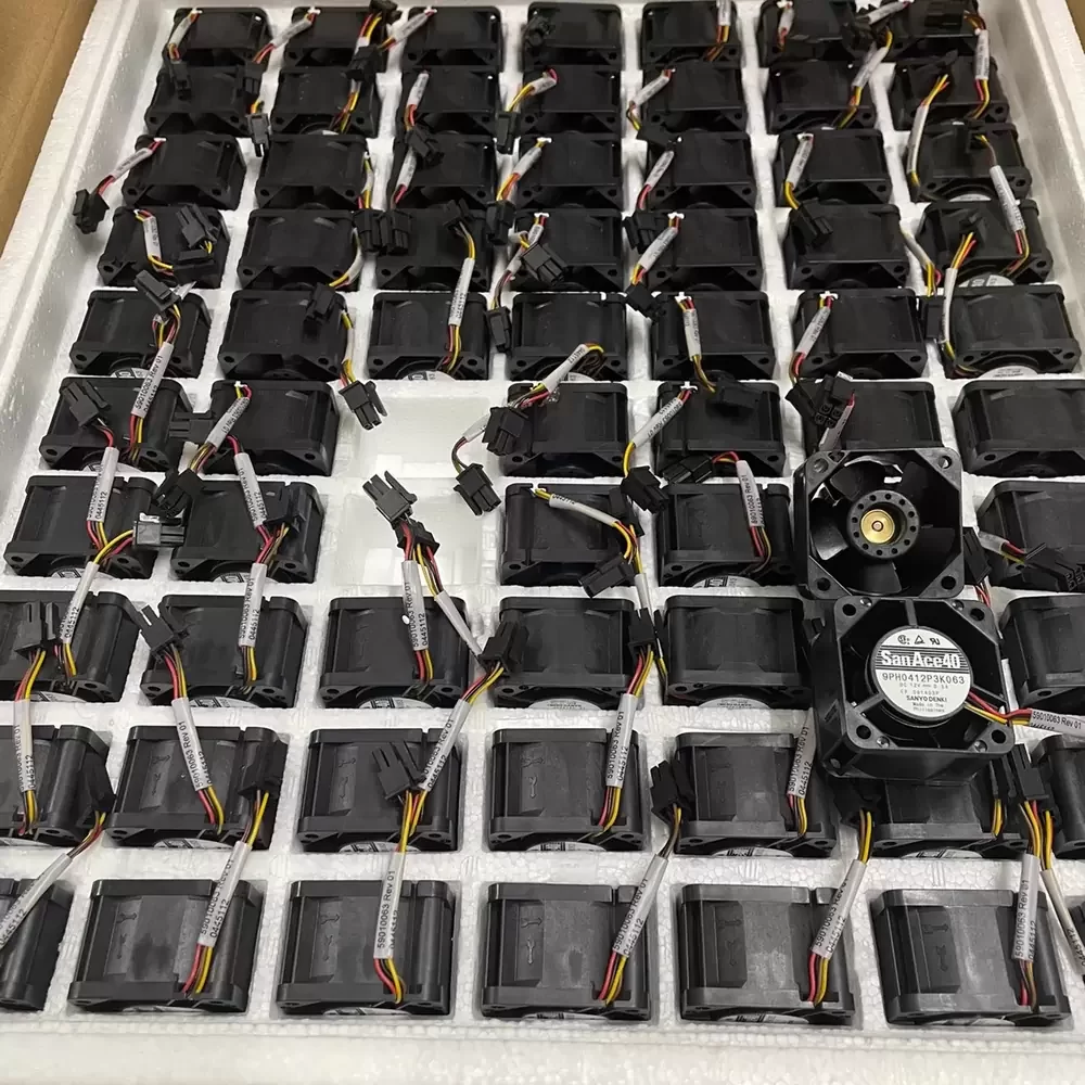 9PH0412P3K063 Sanyo Denki 12VDC 40x40x28mm Axial Fan 9PH0412P3K063 Sanyo Denki 12VDC 40x40x28mm Axial Fan