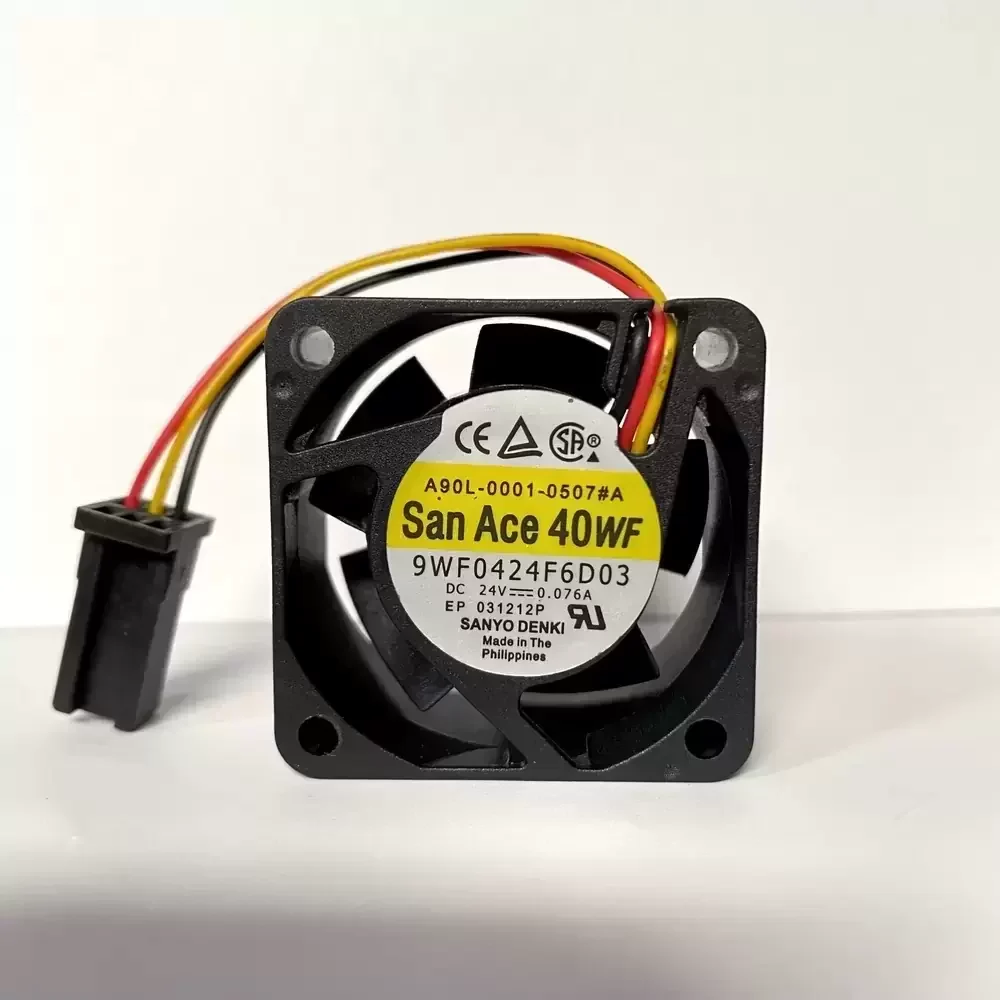 9WF0424F6D03 Sanyo Denki 24VDC 40x40x20mm Axial Fan