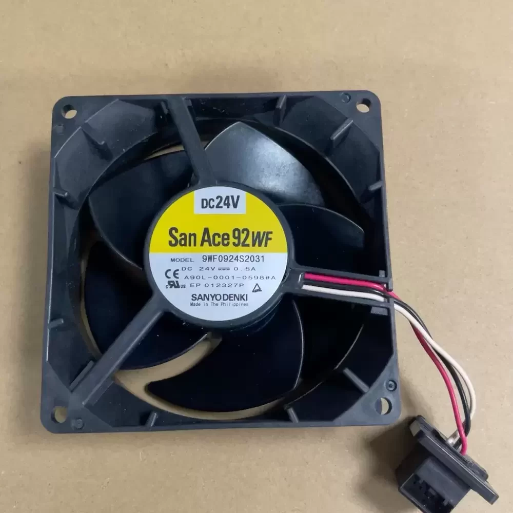9WF0924S2031 Sanyo Denki 24VDC 92mm Oil Proof Axial Fan